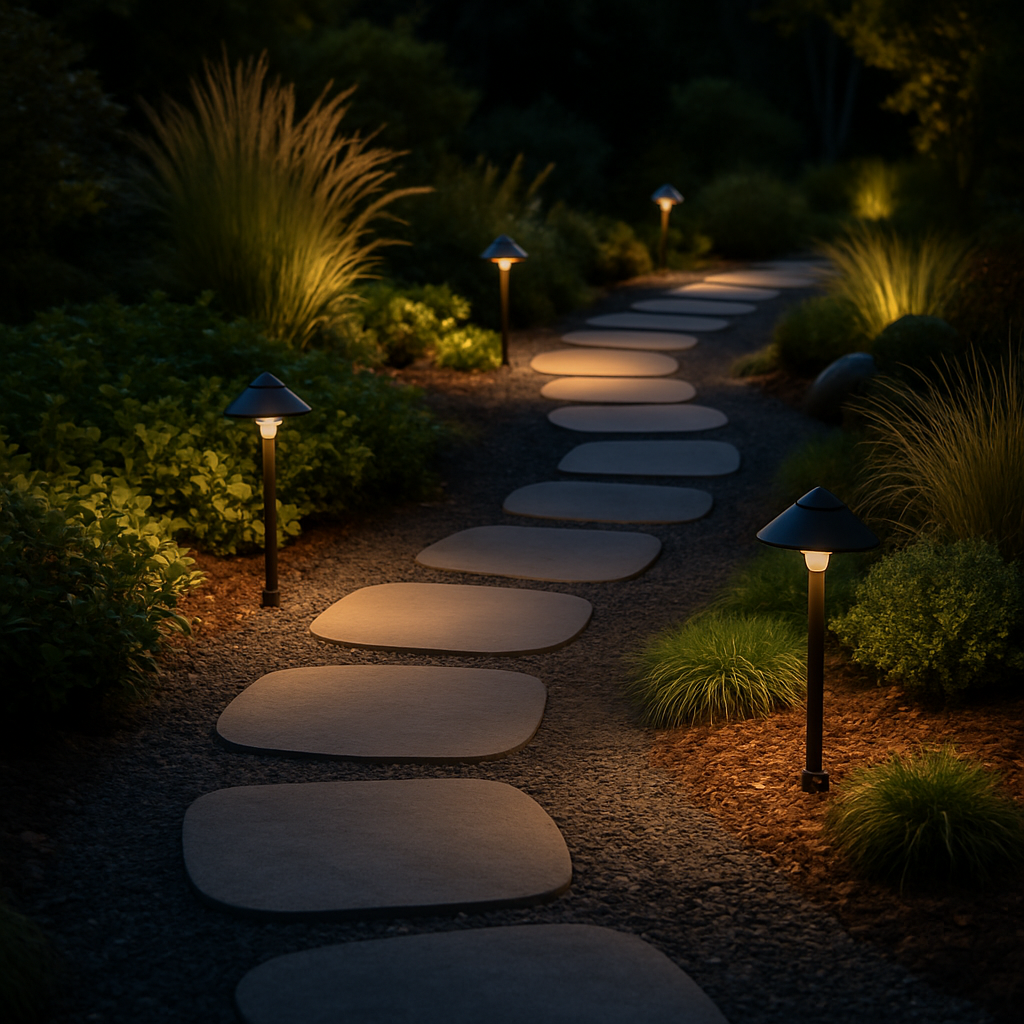 Best ways to light up your garden walkways